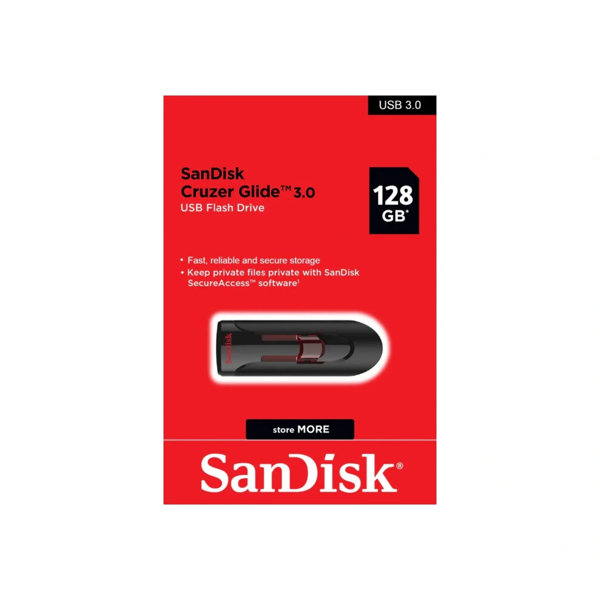 128 GB SANDISK CRUZER GLIDE 3.0
