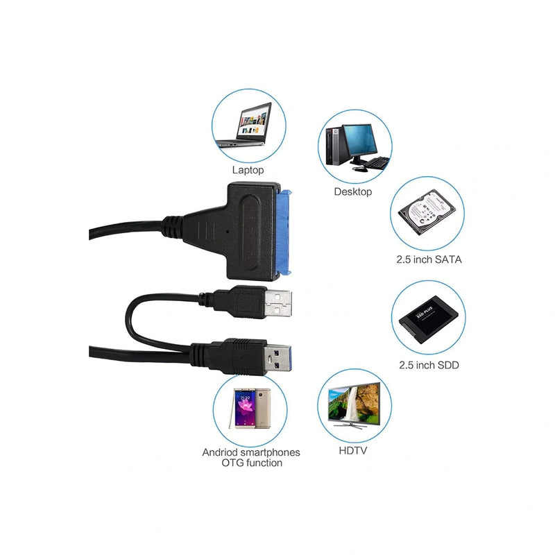 HARD DISK CONVERTOR - USB 3.0 SATA CABLE-2