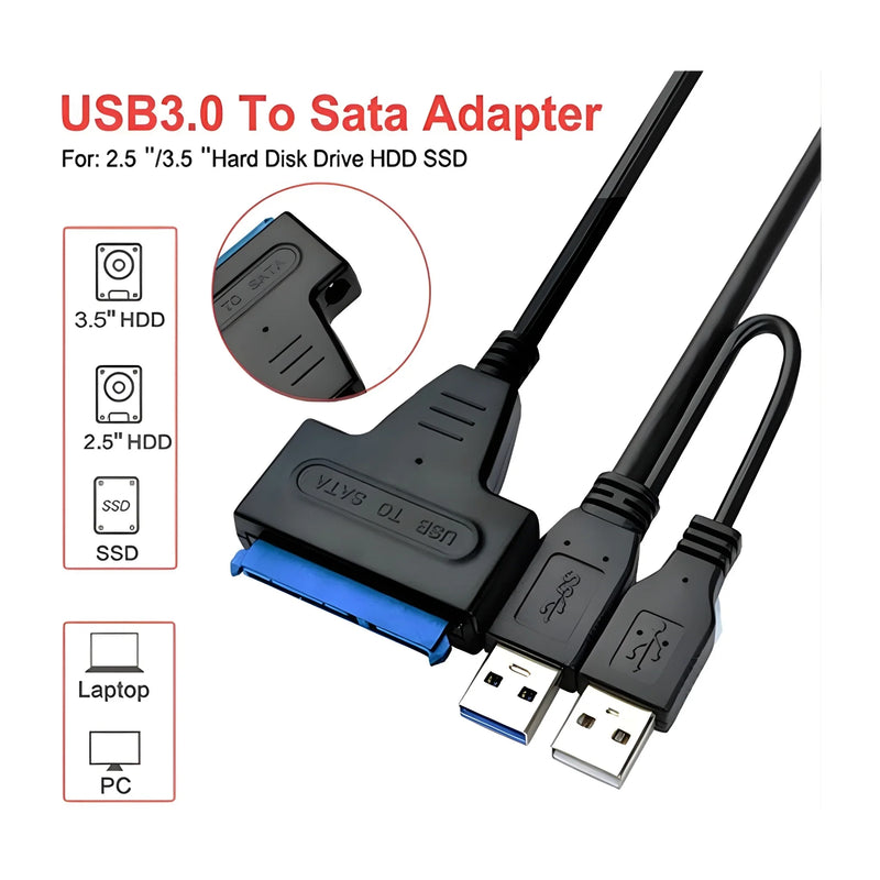 HARD DISK CONVERTOR - USB 3.0 SATA CABLE-4