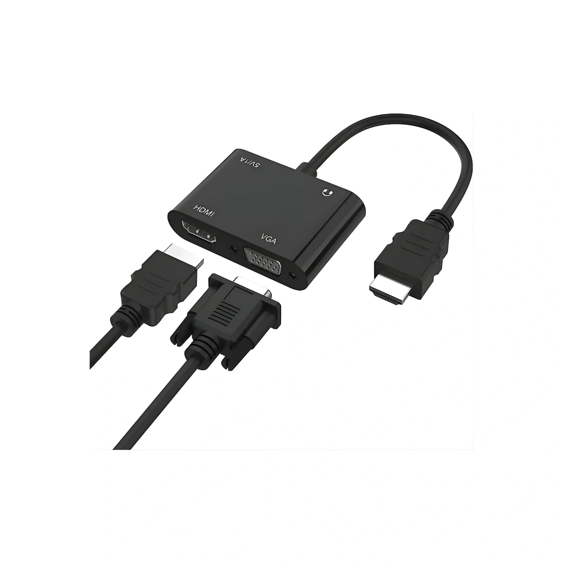 HDMI TO HDMI + VGA ADAPTER-1