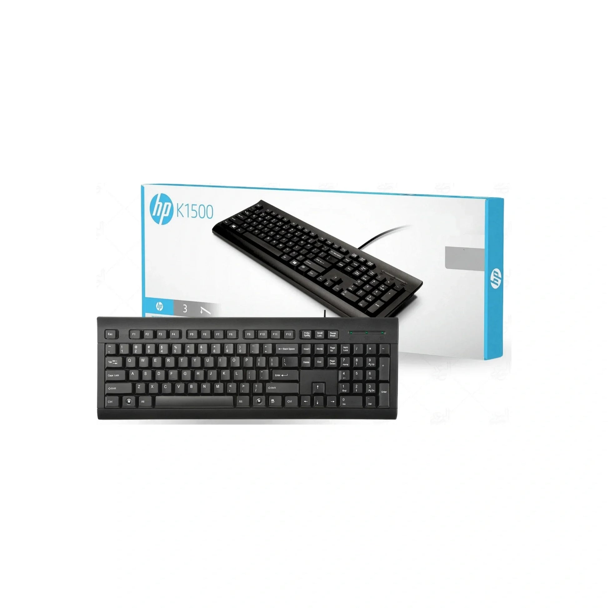 HP K-1500 USB WIRED KEYBOARD-1