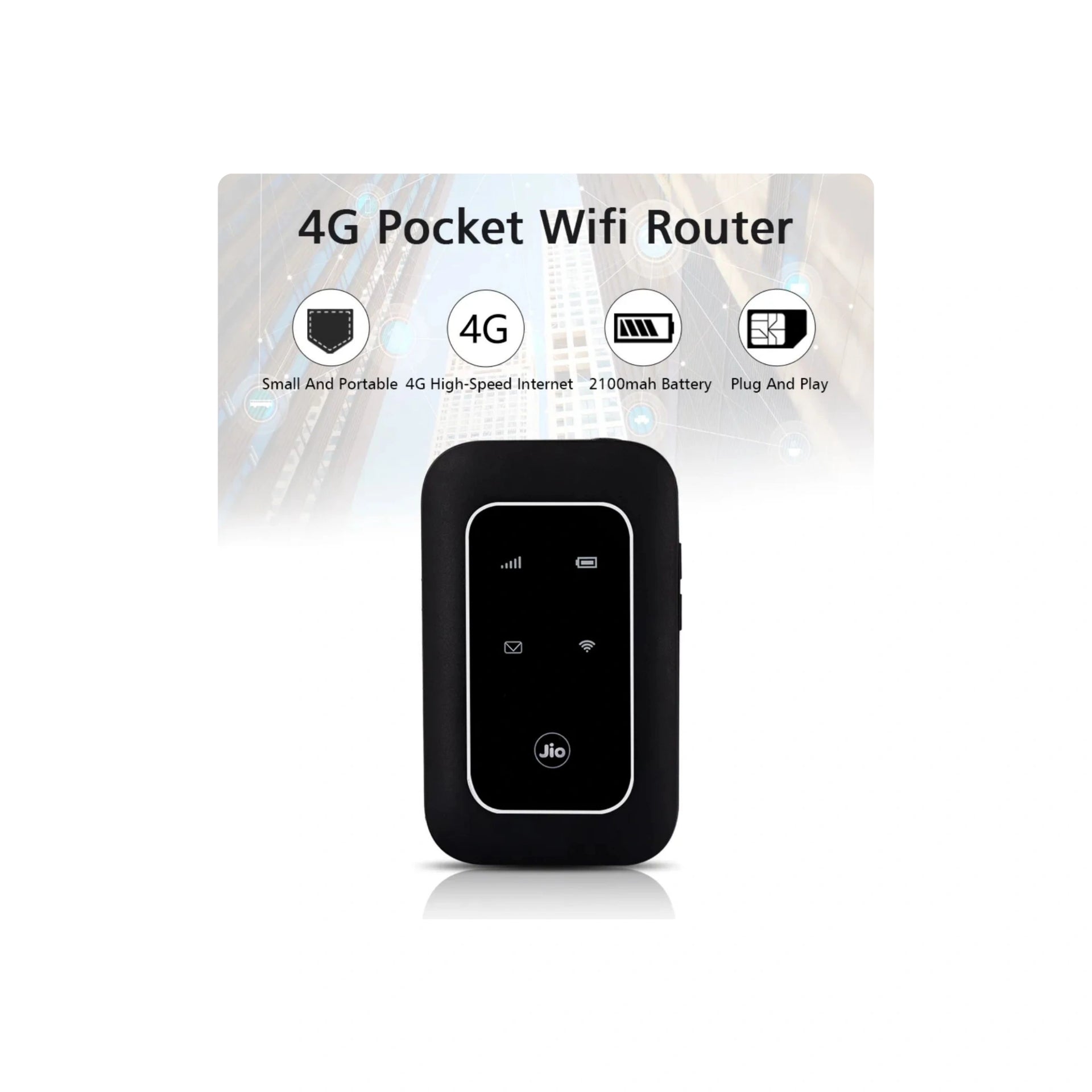 JIOFI LTE-ADVANCED MOBILE HOTSPOT ROUTER