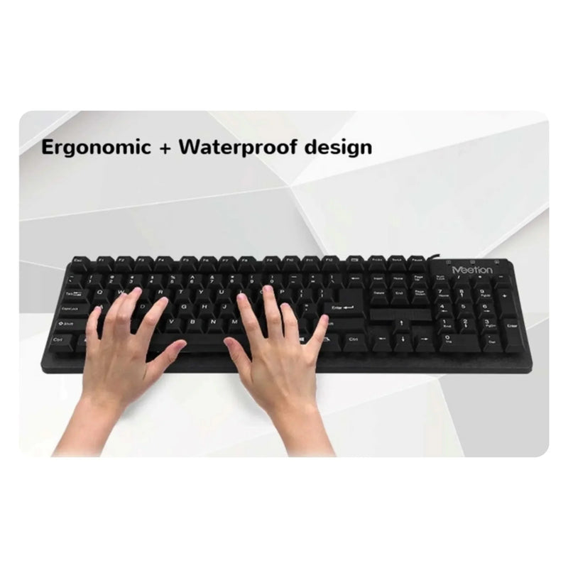 MEETION K202 USB STANDARD KEYBOARD-4