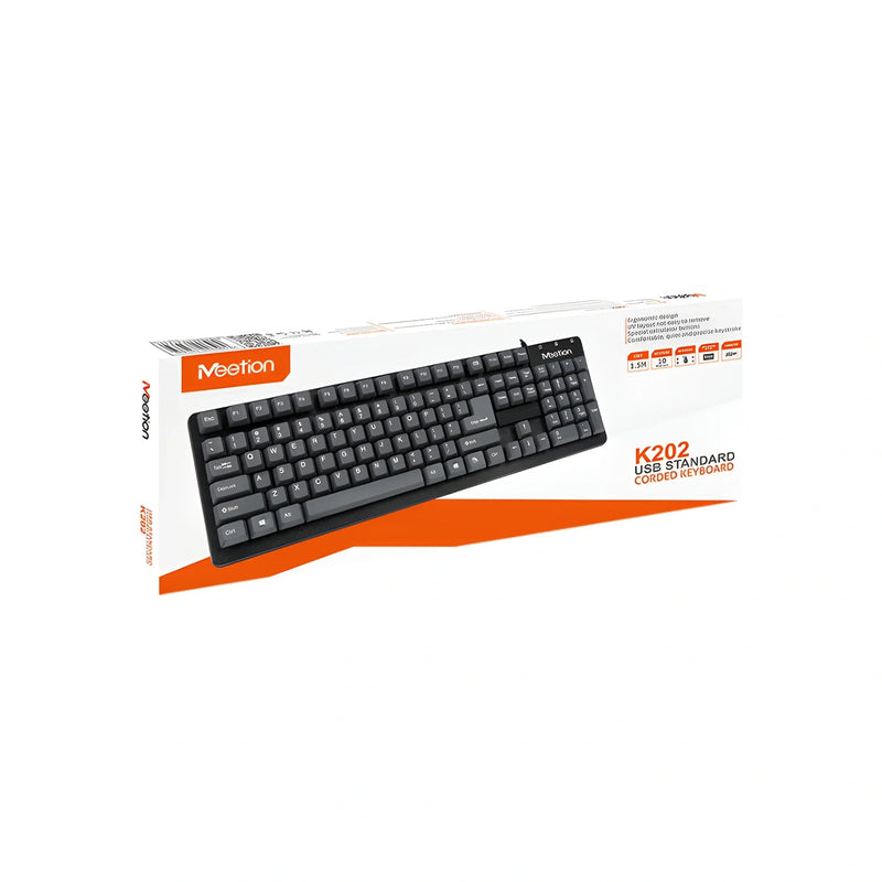 MEETION K202 USB STANDARD KEYBOARD-1