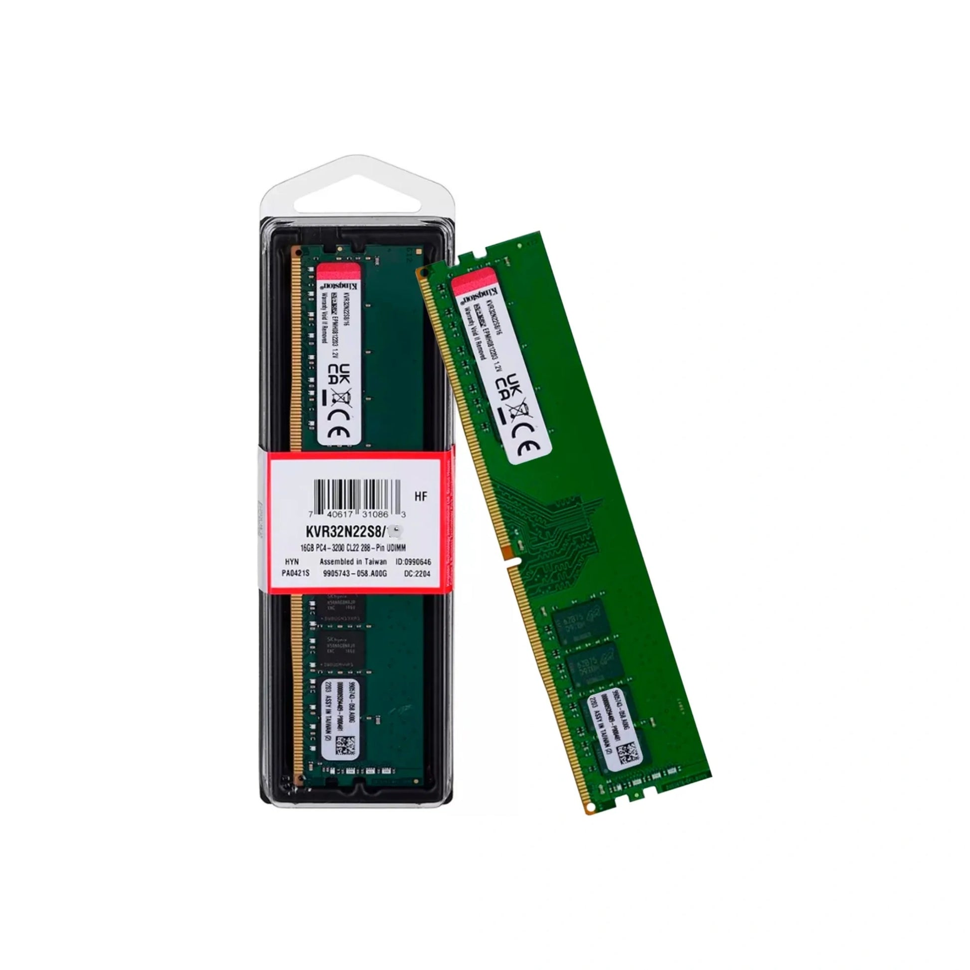 DESKTOP KINGSTON 8GB DDR4 KVR3200-1