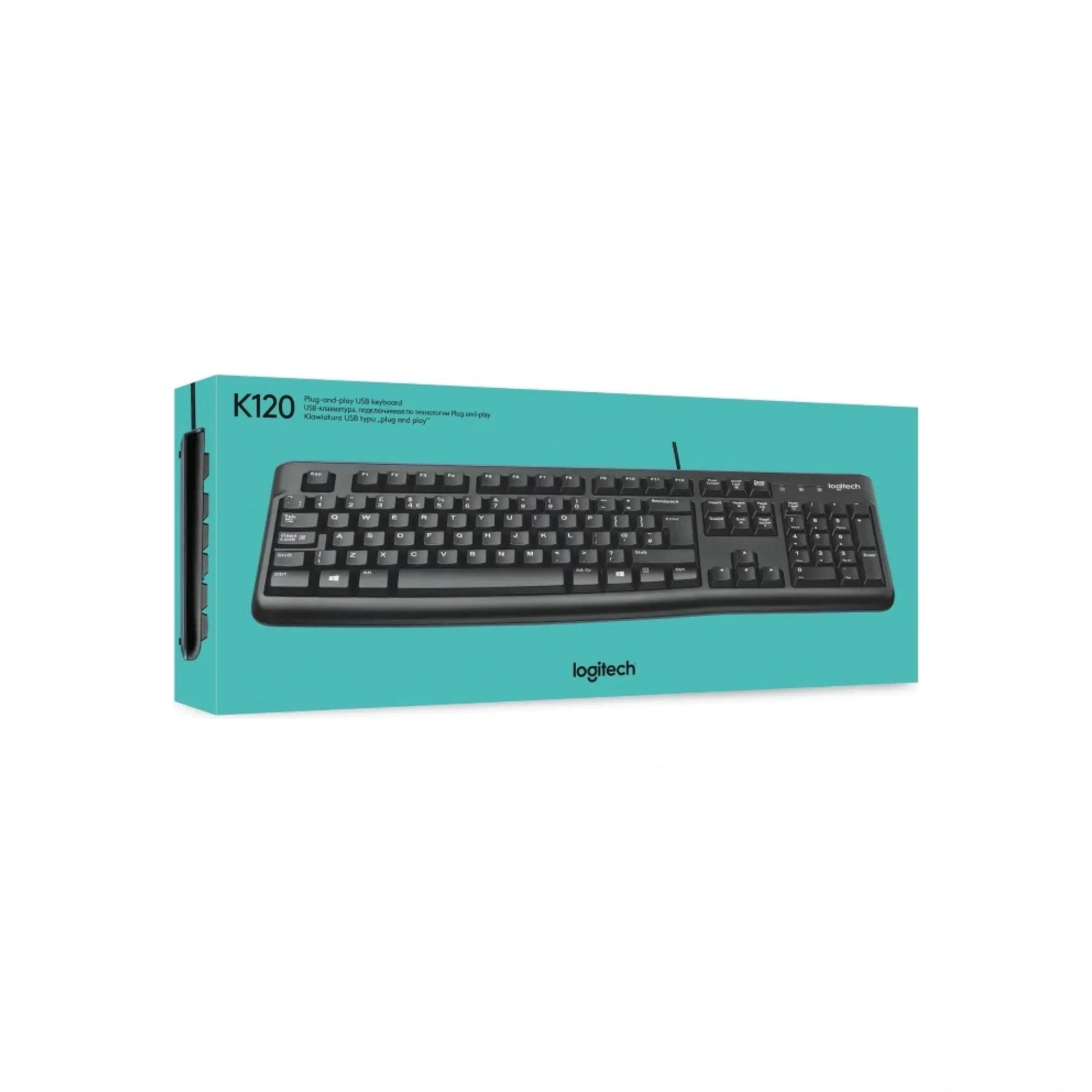 LOGITECH K120 WIRED KEYBOARD-1