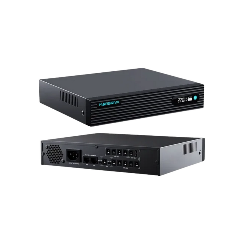 Marshriva 24000 MAH LIFEPO4 Smart DC UPS-3