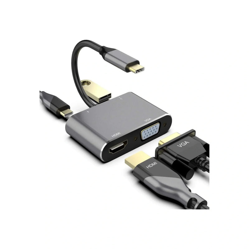 TYPE-C 4 IN 1 (TYPE-C + HDMI + VGA + USB3.0)-1