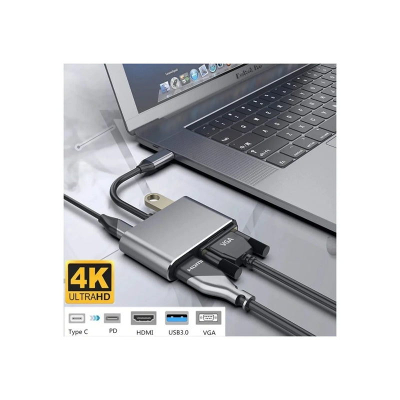 TYPE-C 4 IN 1 (TYPE-C + HDMI + VGA + USB3.0)-3