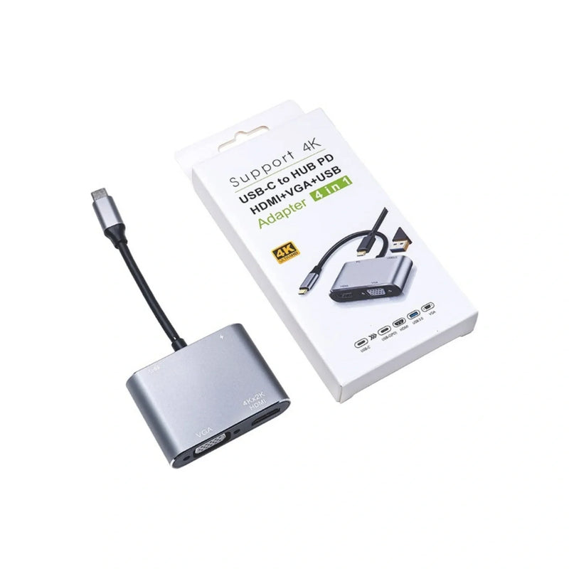 TYPE-C 4 IN 1 (TYPE-C + HDMI + VGA + USB3.0)-2