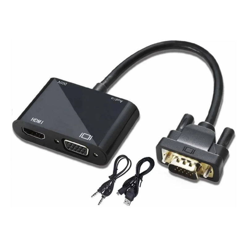 VGA TO HDMI + VGA ADAPTER-6