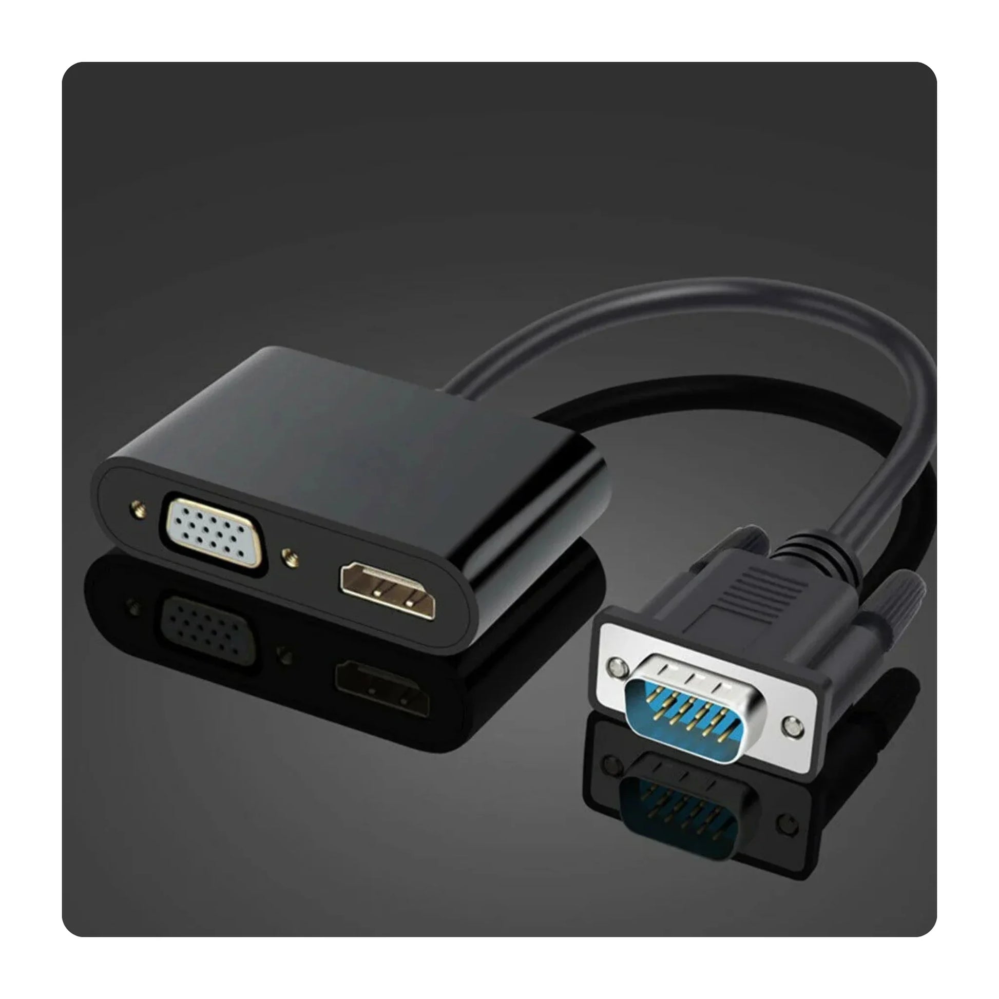VGA TO HDMI + VGA ADAPTER-3