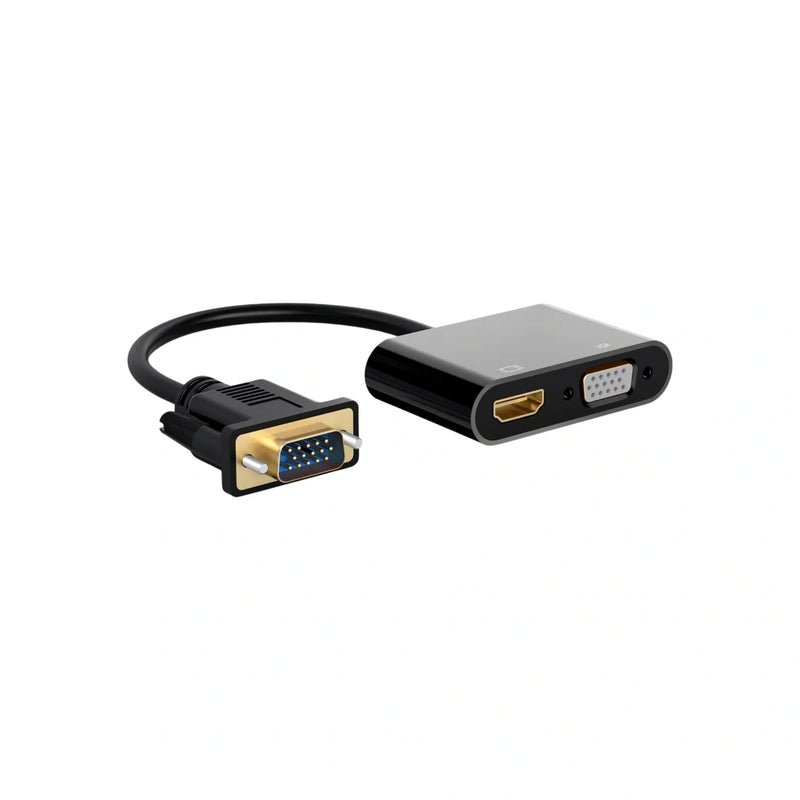 VGA TO HDMI + VGA ADAPTER-1